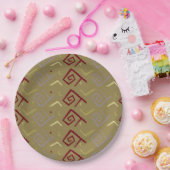 Aztec Native American Design Paper Bord (Feest)