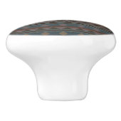 Aztec Native American Geometric Design Deurpull Keramische Knop (Zijkant)