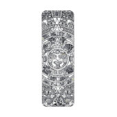 AZTEC OF MEXICA mexican Etiket (Voorkant)