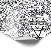 AZTEC OF MEXICA mexican Foto Afdruk (Hoek)