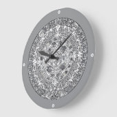 AZTEC OF MEXICA mexican Grote Klok (Hoek)