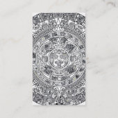 AZTEC OF MEXICA mexican Visitekaartje (Achterkant)