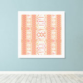 Aztec-ontwerp Canvas Afdruk (Insitu (Houten vloer))