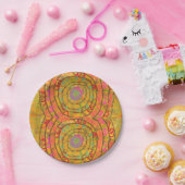 Aztec-ontwerp Papieren Bordje (Feest)