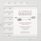 Aztec | Oproep van de GraduPartij Kaart (Voorkant / Achterkant)