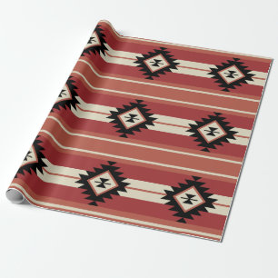 Aztec-patroon Cadeaupapier