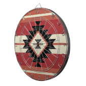 Aztec-patroon Dartbord (Voorkant Rechts)