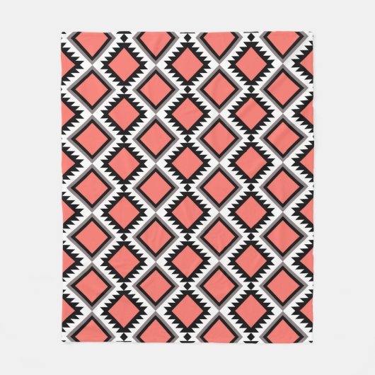 Aztec-patroon Fleece Deken (Voorkant)