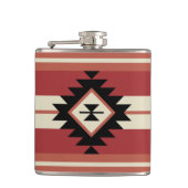 Aztec-patroon Heupfles (Voorkant)