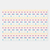 Aztec-patroon Inpakpapier Vel (Voorkant 2)