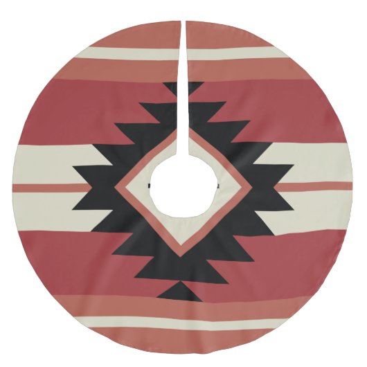 Aztec-patroon Kerstboom Rok (Voorkant)