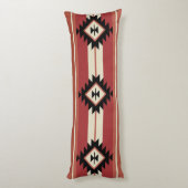Aztec-patroon Lichaamskussen (Achterkant (Verticaal))