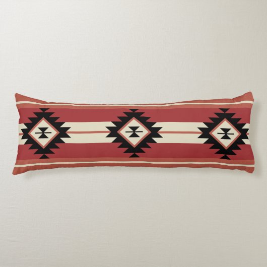 Aztec-patroon Lichaamskussen (Voorkant)