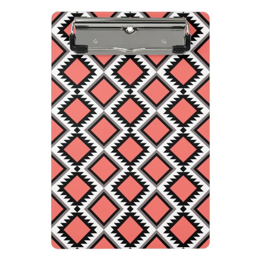 Aztec-patroon Mini Klembord (Voorkant)