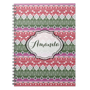 Aztec-patroon . notitieboek