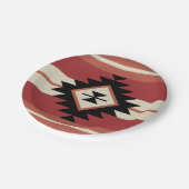 Aztec-patroon Papieren Bordje (Gekanteld)