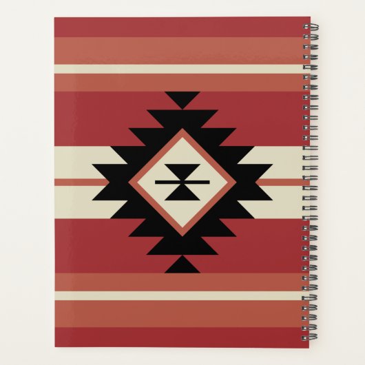 Aztec-patroon Planner (Achterkant)
