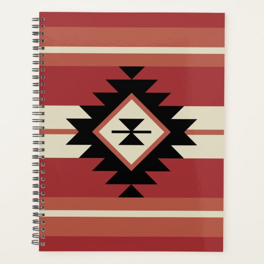 Aztec-patroon Planner (Voorkant)