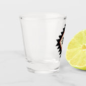 Aztec-patroon Shot Glas (Links)