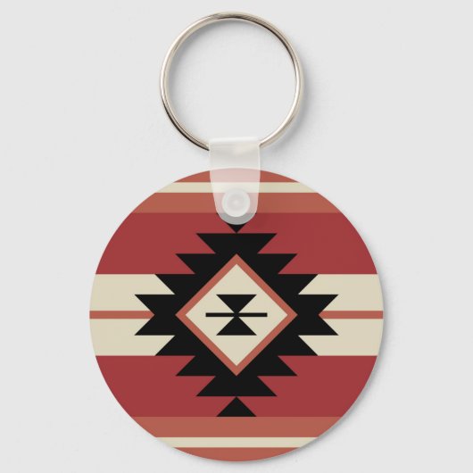 Aztec-patroon Sleutelhanger (Voorkant)