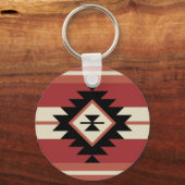 Aztec-patroon Sleutelhanger (Voorkant)