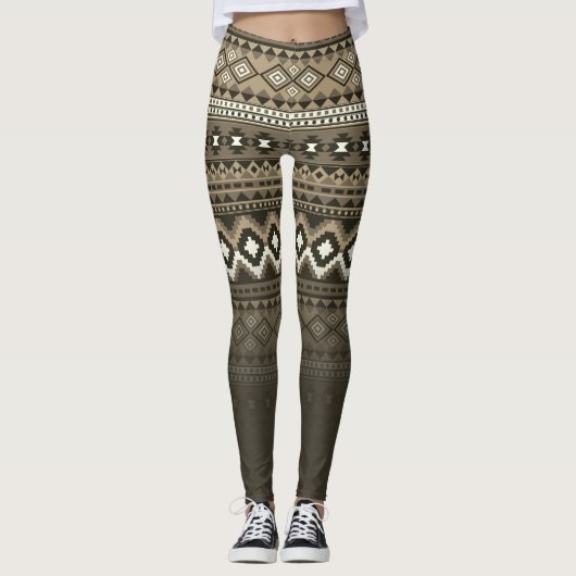 Aztec patroon stijlvol leggings (Voorkant)