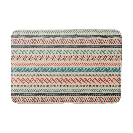 Aztec Patroonbadmatten Badmat (Voorkant)