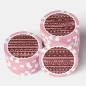 Aztec Pattern aangepaste poker chips (Opstapeling)