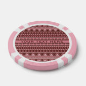 Aztec Pattern aangepaste poker chips (Enkel)