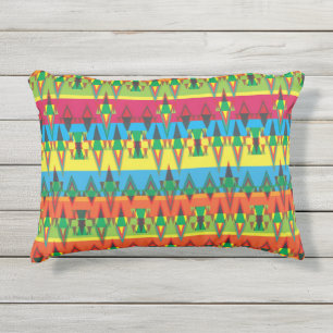Aztec Pattern Buitenkussen