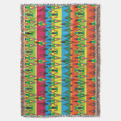 Aztec Pattern Deken (Voorkant Verticaal)