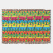Aztec Pattern Deken (Voorkant)