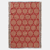 Aztec Pattern Deken (Voorkant Verticaal)