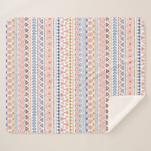 Aztec Pattern dekens (Voorkant (horizontaal))