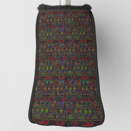Aztec Pattern Golf Head Hoesje Golfheadcover (Draai 90)