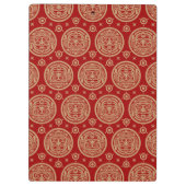 Aztec Pattern Klembord (Achterkant)