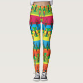 Aztec Pattern Leggings (Voorkant)