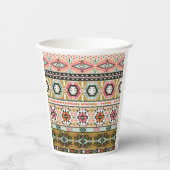 Aztec Pattern Papieren Bekers (Voorkant)