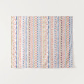 Aztec Pattern Wandkleed (Voorkant (horizontaal))