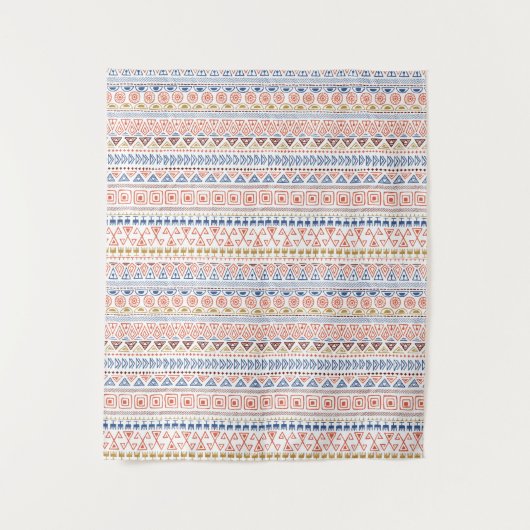 Aztec Pattern Wandkleed (Voorkant)