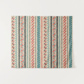 Aztec Pattern Wandkleed (Voorkant (horizontaal))
