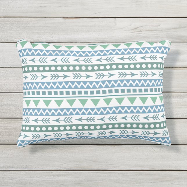 Aztec Pattern werpt kussens (Voorkant)