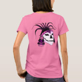 Aztec Princess Skull T-shirt (Achterkant)