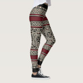 Aztec Print Leggings pour femmes (Droite)