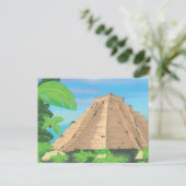 Aztec Pyramid Briefkaart (Staand voorkant)