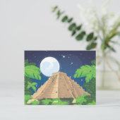 Aztec Pyramid Briefkaart (Staand voorkant)