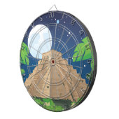 Aztec Pyramid Dartbord (Voorkant Rechts)