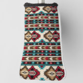 Aztec Red Golfheadcover (Draai 90)