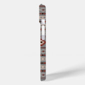 Aztec Roest Cream Bruin Grijs Gemengde Motieven Pa Case-Mate iPhone Case (Achterkant / Links)