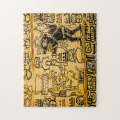 Aztec Scripture Mexico. Legpuzzel (Verticaal)
